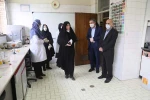 بازدید دکتر صالحی عمران از کارگاه های تولید ماسک دانشکده فنی و حر فه ای دکتر شریعتی با حضور واحد مرکزی خبر 8